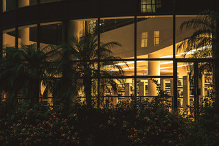 图书馆夜景